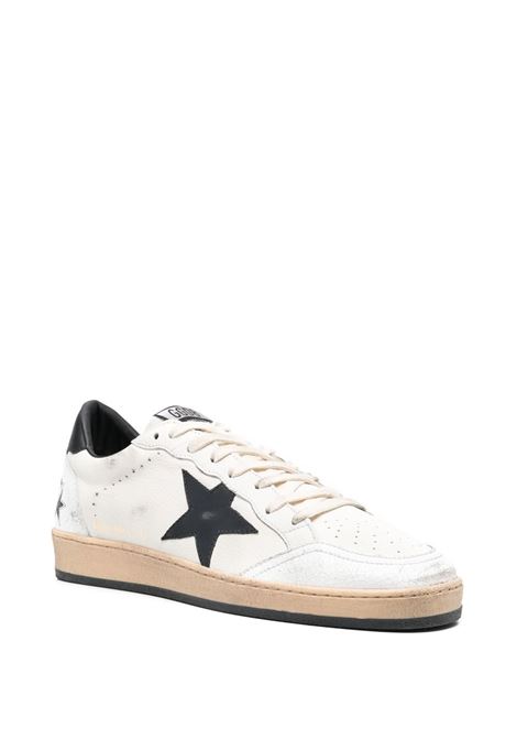 Sneakers Ballstar in bianco - GOLDEN GOOSE uomo GOLDEN GOOSE | GMF00117F00377110283